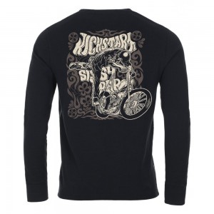 Dragstrip clothing girl t`shirt V8 Zombie Cerveau Lucky 13 hot rod top biker t/' s